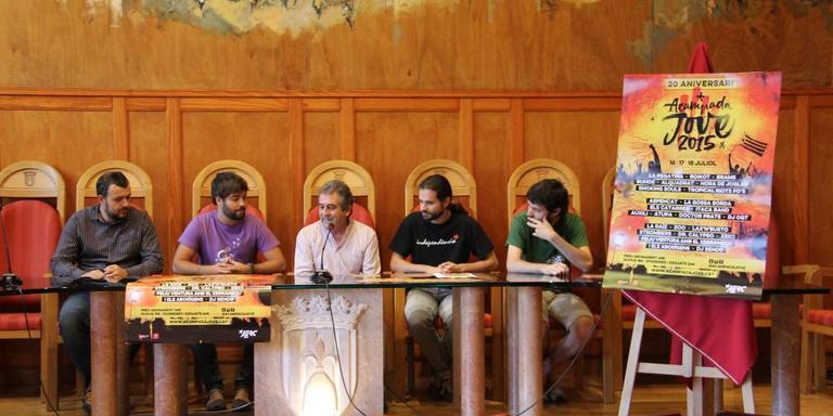 L'Acampada Jove celebrarà els seus 20 anys amb un gran acte d'homenatge