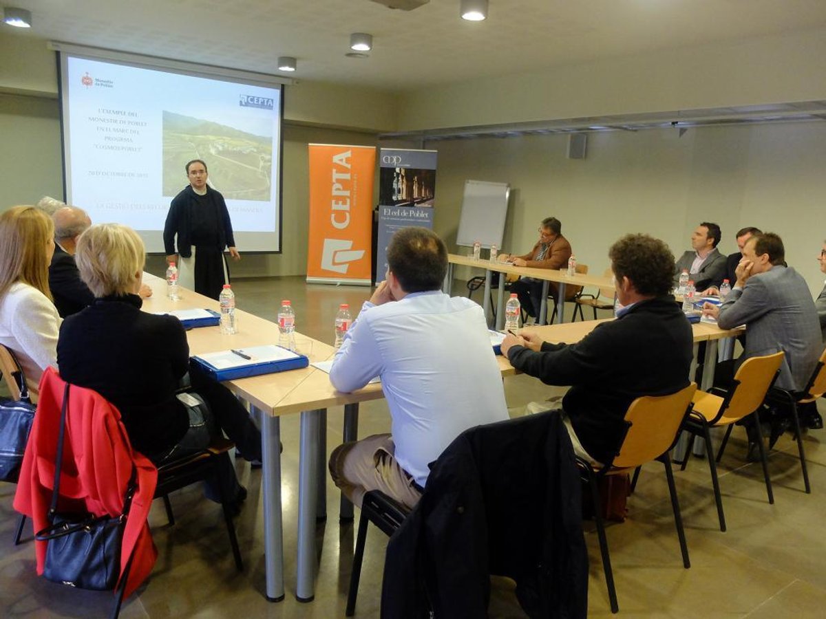 Poblet, exemple d'eficiència energètica per les empreses tarragonines