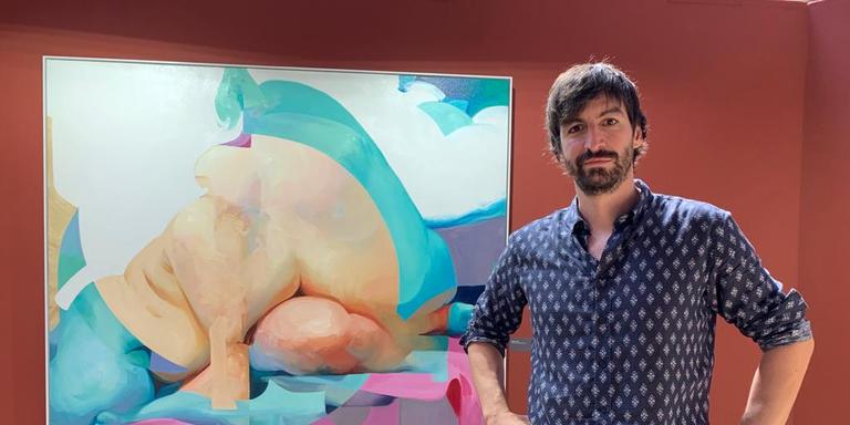 Gerard Castellví inaugura 'Altar de carn', la seva primera exposició a Montblanc