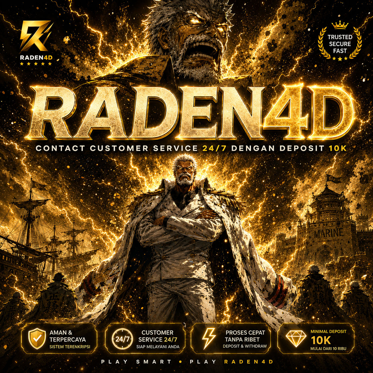 RADEN4D : Contact Customer Service 24/7 dengan Deposit 10K