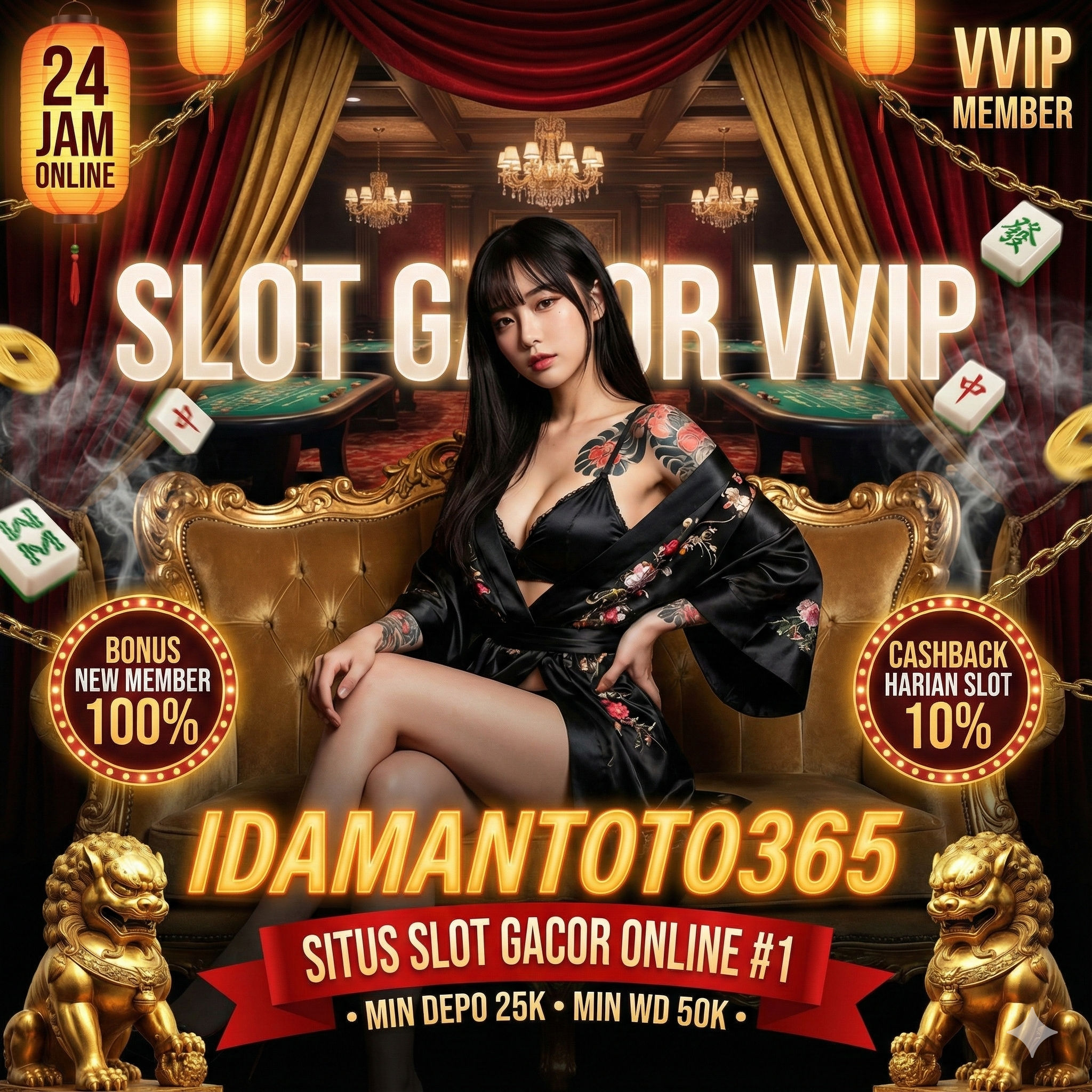 Official Banner IDAMANTOTO365 Gacor