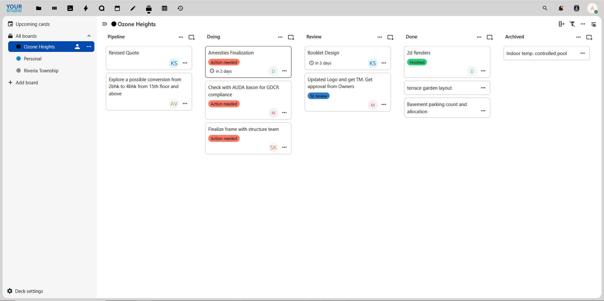 Kanban Workflow Management