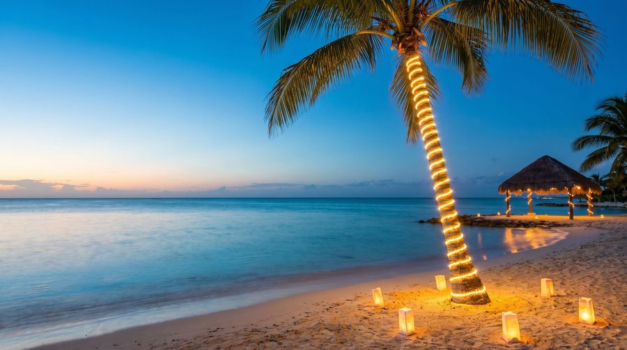 Diciembre en el Caribe mexicano: Navidad con clima de playa.