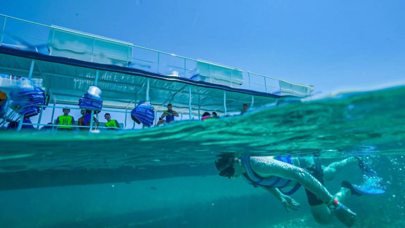 Snorkeling in Cancun