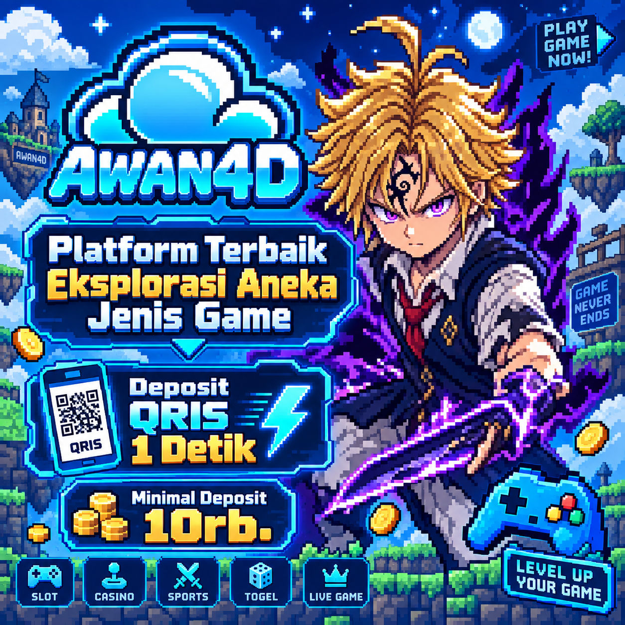 AWAN4D : Platform Terbaik Eksplorasi Aneka Jenis Game Uang Asli Tanpa Unduh