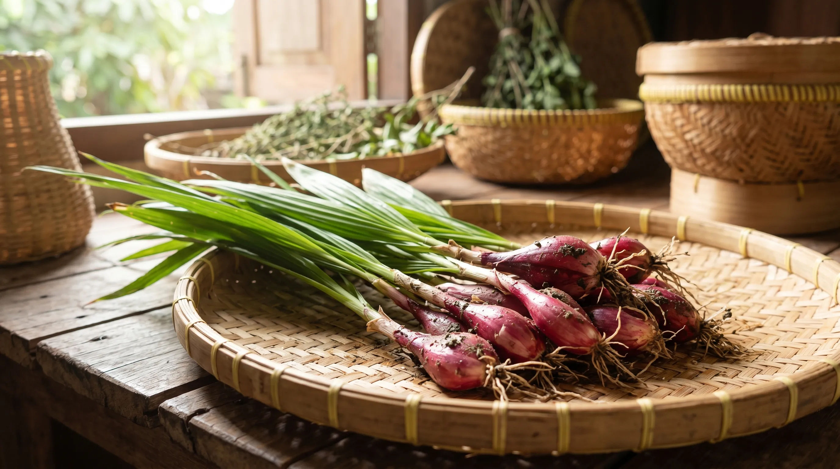Bawang Dayak: Cara Menanam Sayuran Herbal Eksotis Khas Kalimantan di Pot Kecil