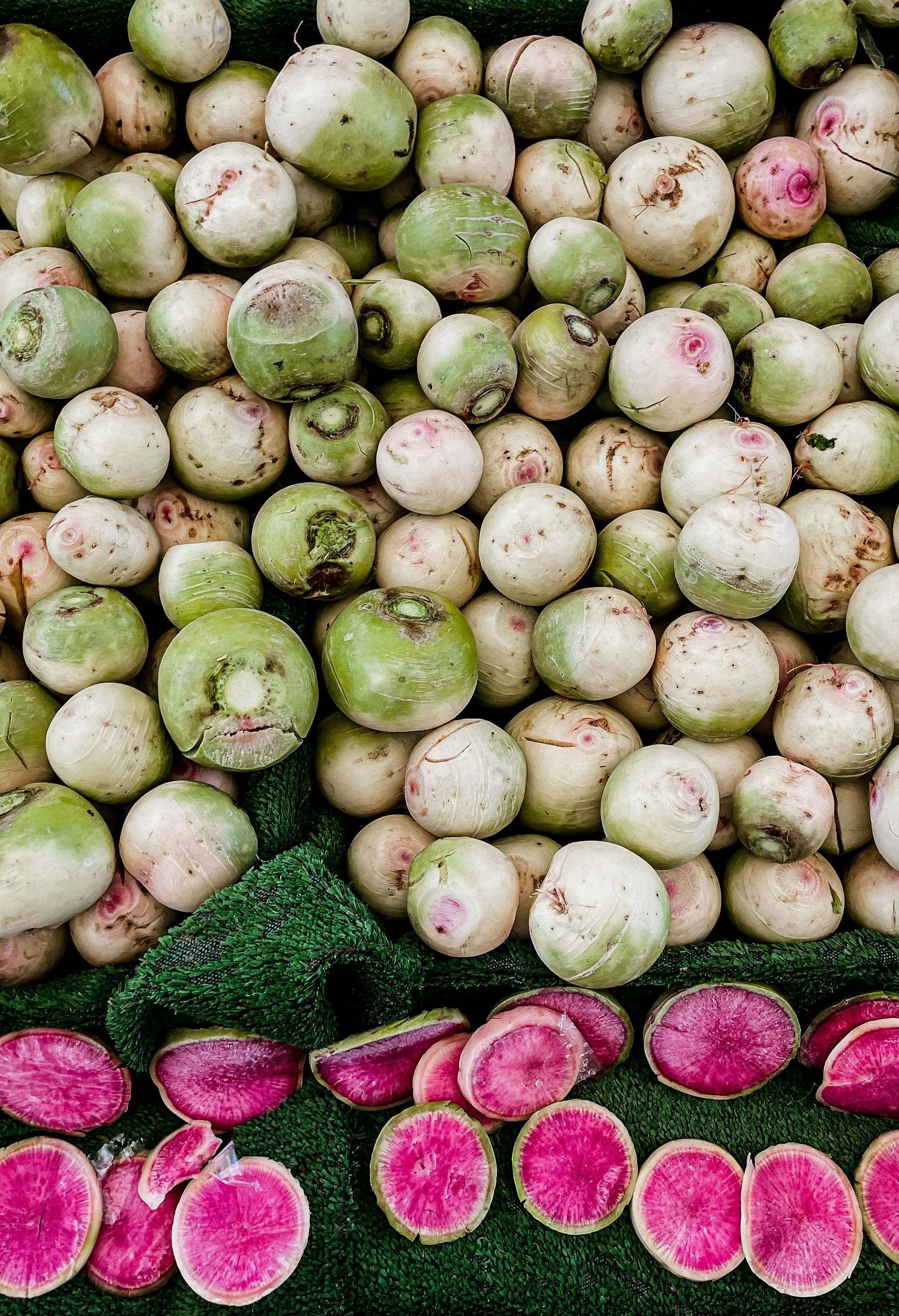 Kejutan Lobak Semangka: Sayuran Akar Berhati Merah Muda untuk Salad Cantik
