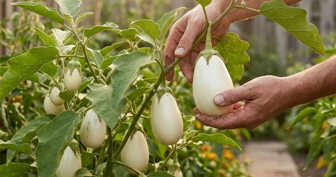 Cara Menanam Terong Putih di Pot: Sayuran Unik Berbentuk Telur yang Estetik
