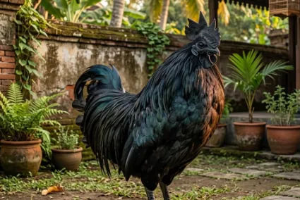Ternak Ayam Cemani di Pekarangan: Peluang Bisnis Emas Hitam Eksotis Bernilai Jutaan