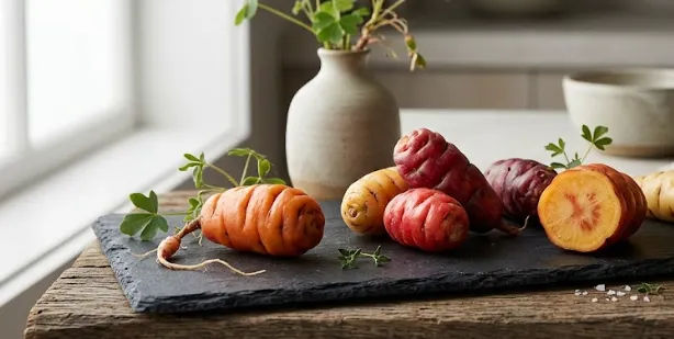 Umbi Oca Oxalis: Menanam Sayuran Akar Neon Estetik Bersensasi Rasa Lemon