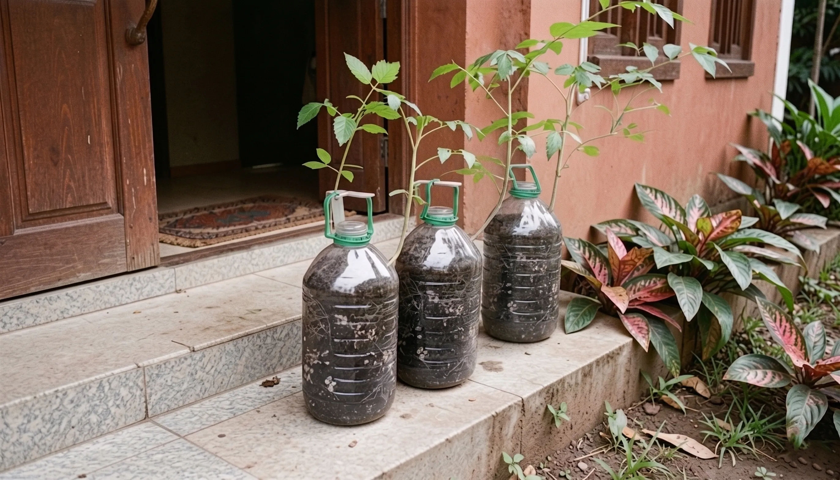 Sulap Pagar Jadi Kebun: Cara Menanam Tomat di Botol Aqua Bekas (Panduan Praktis Lahan Sempit)