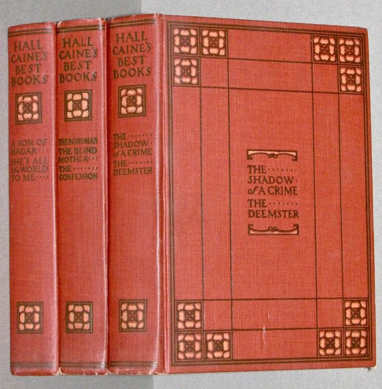 Hall Caine's Best Books in Three Volumes