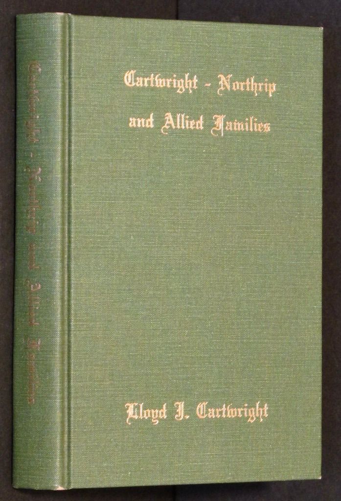 Cartwright - Northrip and Allied Families