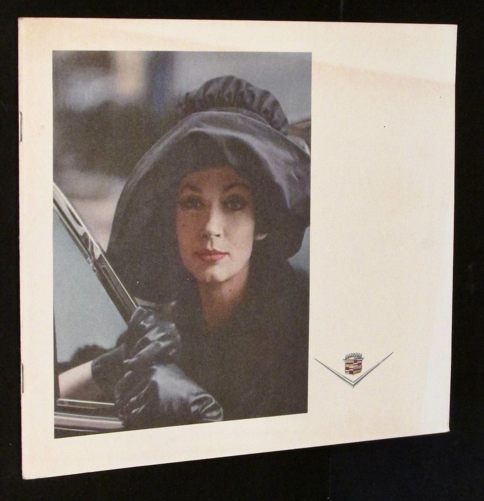 1963 Cadillac Sales Brochure Literature Advertisement Piece Options Colors Book