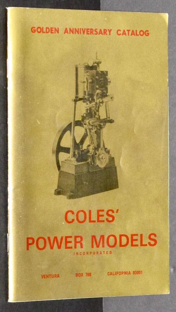 Coles' Power Models, Golden Anniversary Catalog for Model Trains