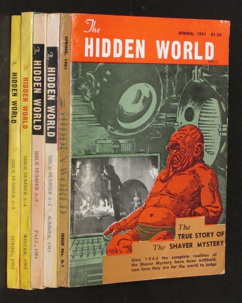 The Hidden World, Issues 1-5 (Shaver Mystery) ED