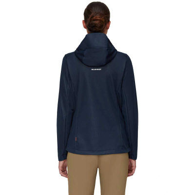 Куртка для треккинга Mammut Ultimate VII SO Hoodie, женская — 3