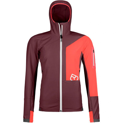 Куртка софтшелл Ortovox Berrino Hoodie, женская