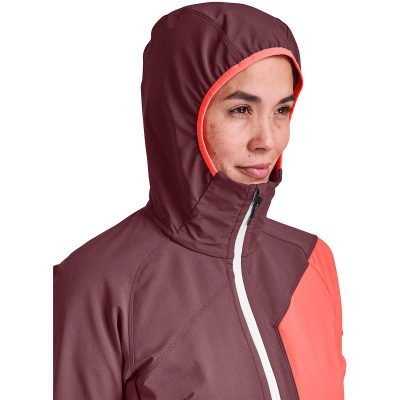 Куртка софтшелл Ortovox Berrino Hoodie, женская — 4