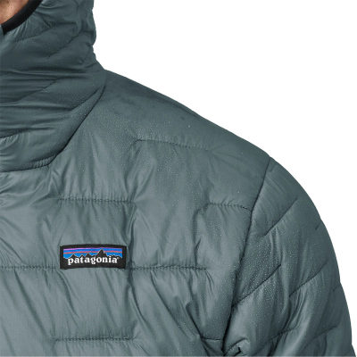 Куртка для треккинга Patagonia Micro Puff Hoodie, мужская — 5