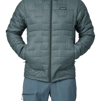 Куртка для треккинга Patagonia Micro Puff Hoodie, мужская — 7