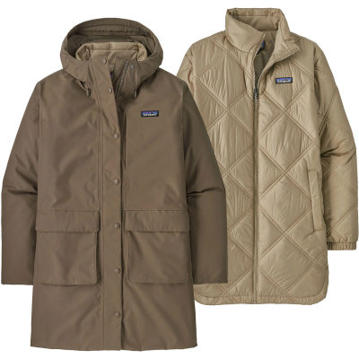Зимняя куртка Patagonia 3-in-1 Pine Bank Parka, женская