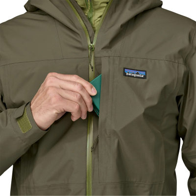 Мембранная куртка Patagonia Boulder Fork Rain, мужская — 13