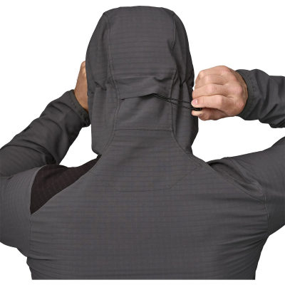 Куртка для треккинга Patagonia R1 TechFace Hoodie, мужская — 6