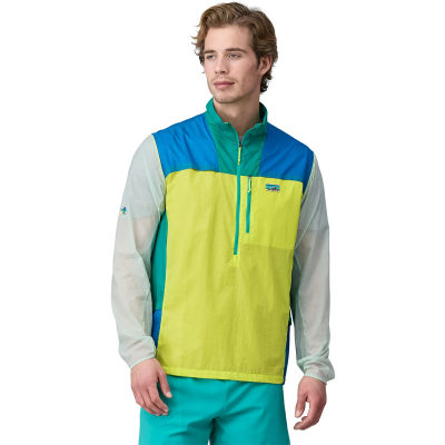 Куртка для треккинга Patagonia Houdini Stash 1/2 Zip Anorak, мужская — 2