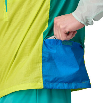 Куртка для треккинга Patagonia Houdini Stash 1/2 Zip Anorak, мужская — 5