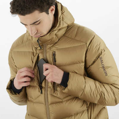 Куртка для треккинга Salomon Elixir Ultra Down Parka, мужская — 13