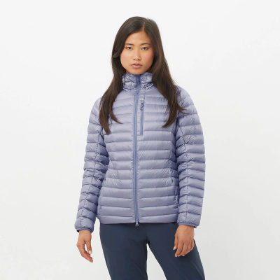 Куртка для треккинга Salomon Elixir Micro Down Hoodie, женская — 2