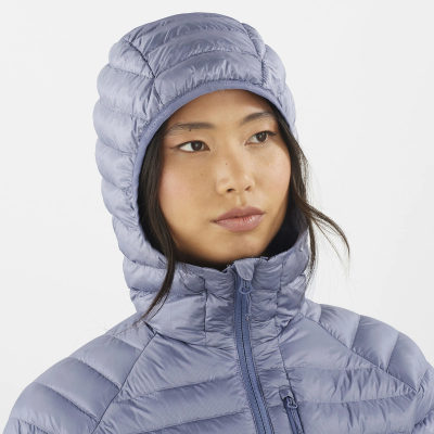Куртка для треккинга Salomon Elixir Micro Down Hoodie, женская — 4