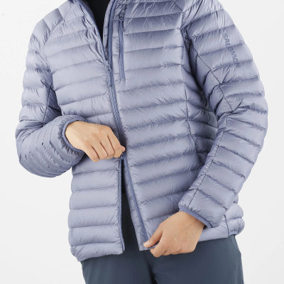 Куртка для треккинга Salomon Elixir Micro Down Hoodie, женская — 5