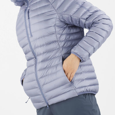 Куртка для треккинга Salomon Elixir Micro Down Hoodie, женская — 6