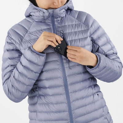 Куртка для треккинга Salomon Elixir Micro Down Hoodie, женская — 7