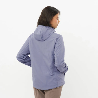 Мембранная куртка Salomon Mountain Flex Hoodie, женская — 3