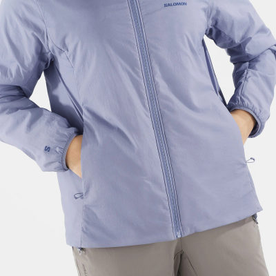 Мембранная куртка Salomon Mountain Flex Hoodie, женская — 4