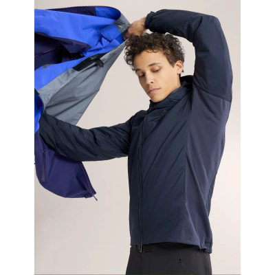 Куртка для треккинга Arcteryx Atom Hoodie, мужская — 3