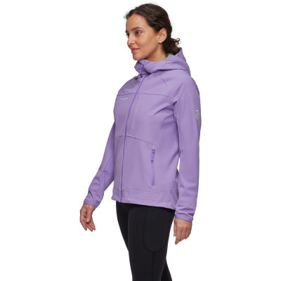 Куртка для треккинга Mammut Ultimate Comfort SO Hoodie, женская — 4