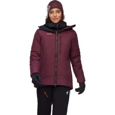 Утеплённая куртка Mammut Rime Pro Belay IN Hoodie, женская — 2