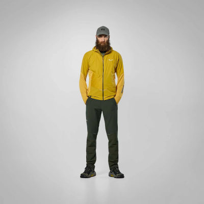 Куртка для треккинга Salewa Pedroc PL Wind Hoodie, мужская — 3
