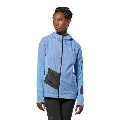 Куртка для треккинга Salewa Pedroc PL Wind Hoodie, женская — 10