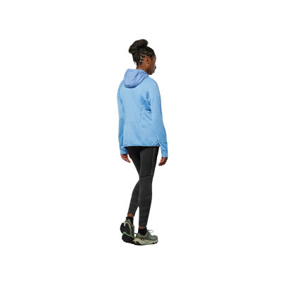 Куртка для треккинга Salewa Pedroc PL Wind Hoodie, женская — 6