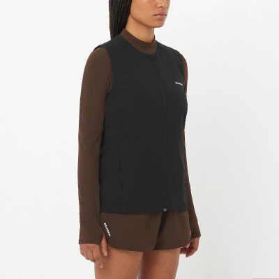 Утеплённый жилет Salomon Mntain Flex Hybrid, женский — 3