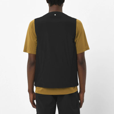 Утеплённый жилет Salomon Mntain Flex Hybrid, мужской — 4