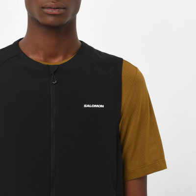 Утеплённый жилет Salomon Mntain Flex Hybrid, мужской — 5