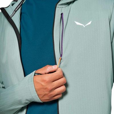 Куртка для треккинга Salewa Pedroc Pl 3 Hoodie, мужская — 5