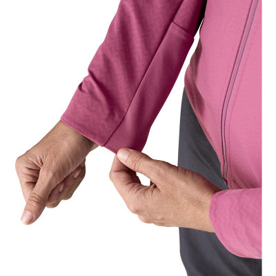 Куртка для треккинга Patagonia R1 CrossStrata, женская — 6