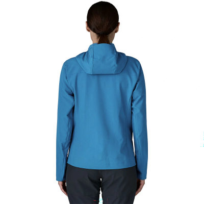 Куртка для треккинга Patagonia R1 CrossStrata Hoodie, женская — 3